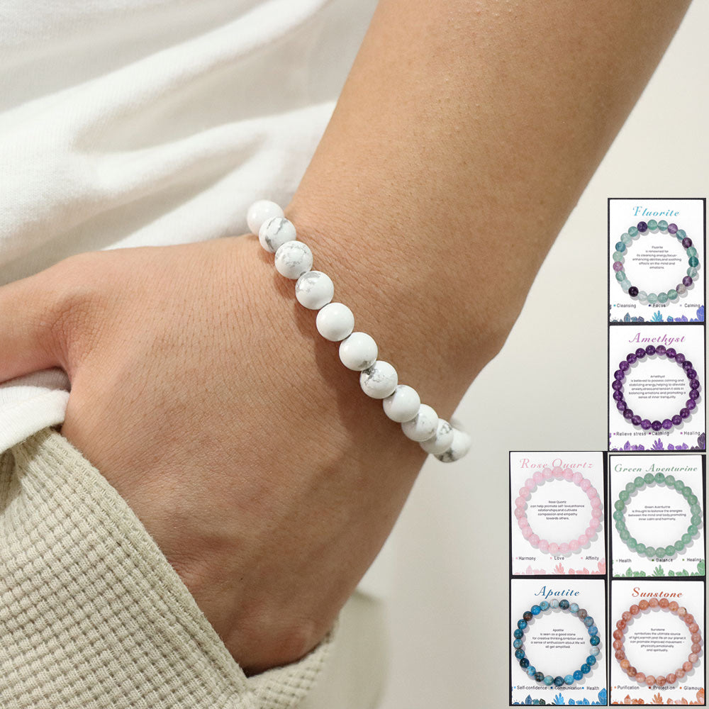 🌟 Natural Stone Handmade Bracelet Collection — Earth’s Energy, Artisan Craft, Intentional Design 🌟