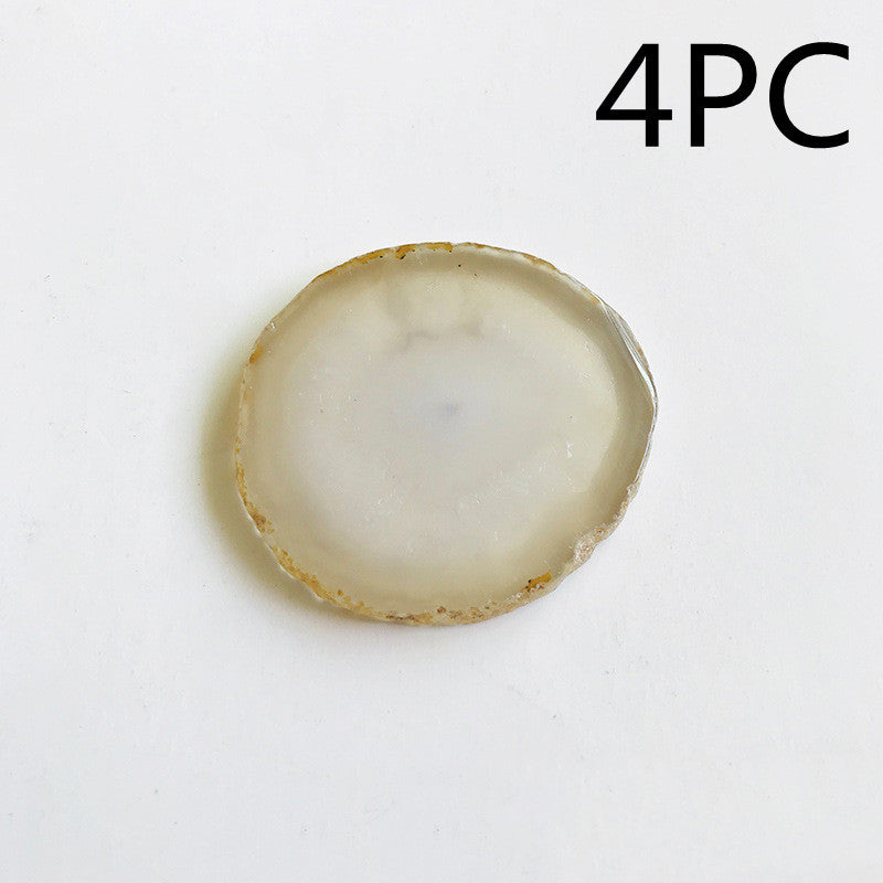 Agate Stone Mobile Phone Airbag Holder Lazy Stent Irregular Agate Stone Piece Holder