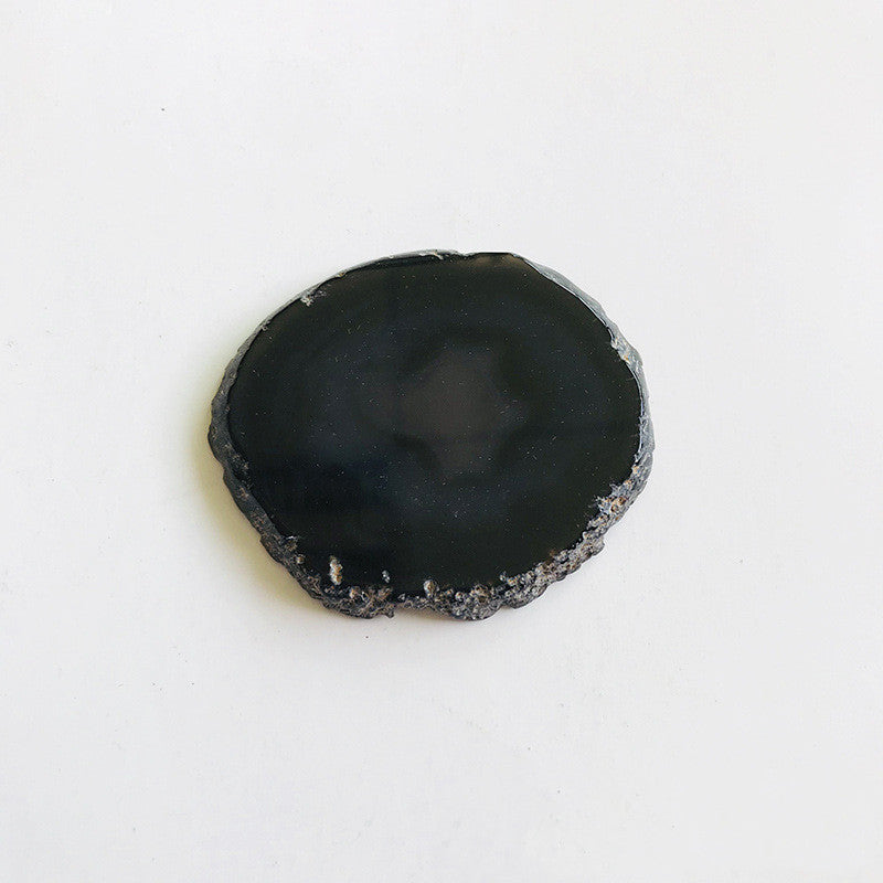 Agate Stone Mobile Phone Airbag Holder Lazy Stent Irregular Agate Stone Piece Holder