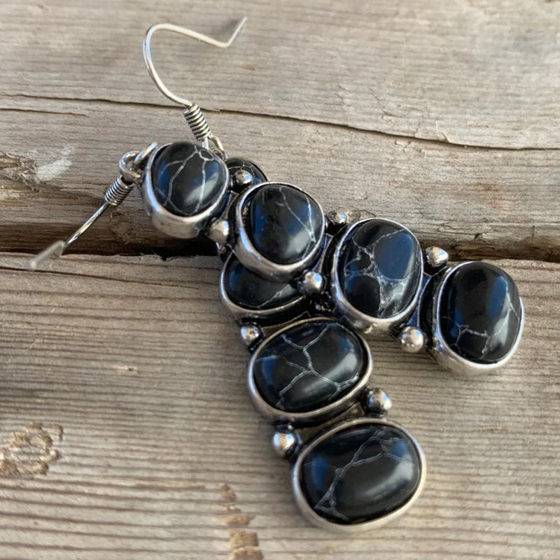 Irregular Stone Handmade Creative Earrings Women