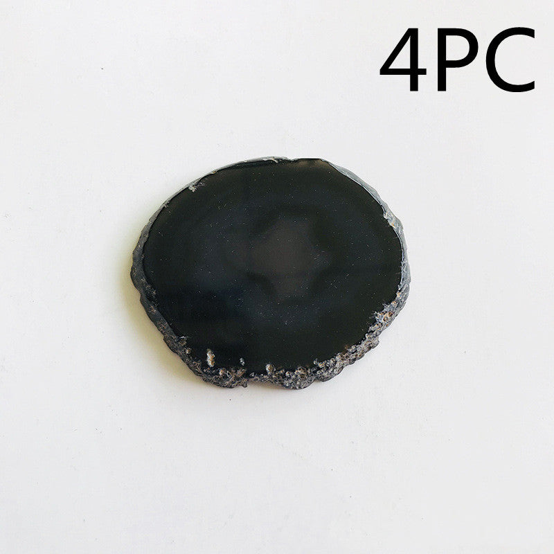 Agate Stone Mobile Phone Airbag Holder Lazy Stent Irregular Agate Stone Piece Holder