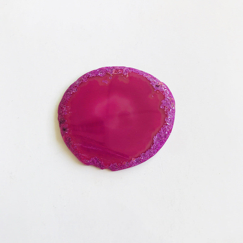 Agate Stone Mobile Phone Airbag Holder Lazy Stent Irregular Agate Stone Piece Holder