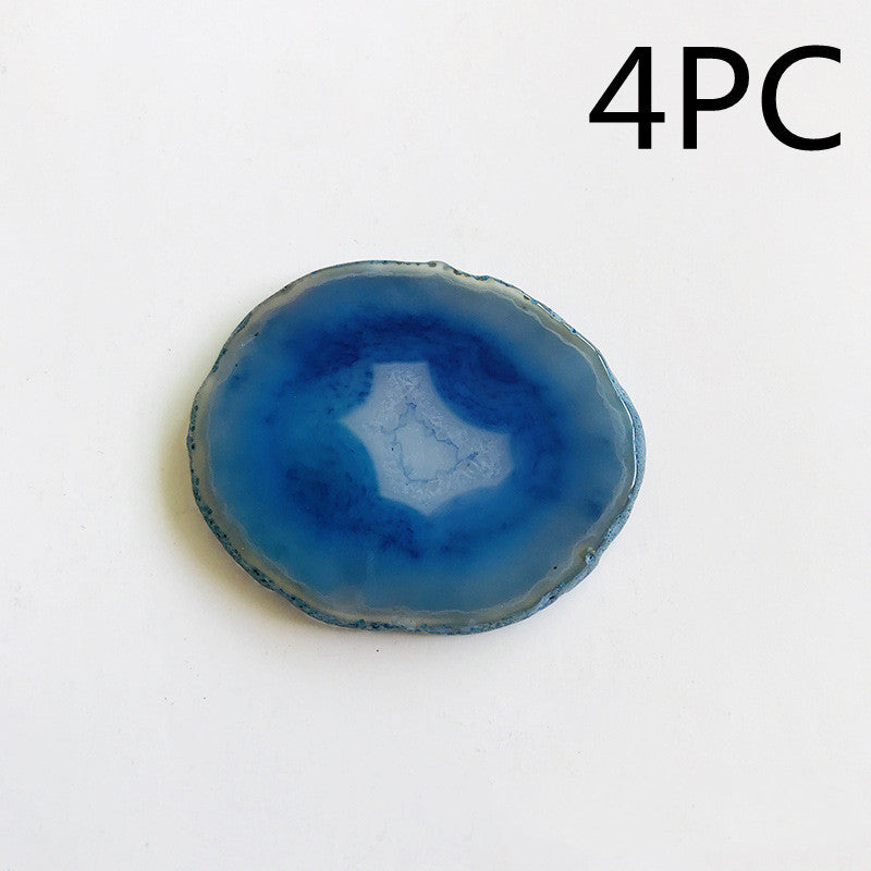 Agate Stone Mobile Phone Airbag Holder Lazy Stent Irregular Agate Stone Piece Holder