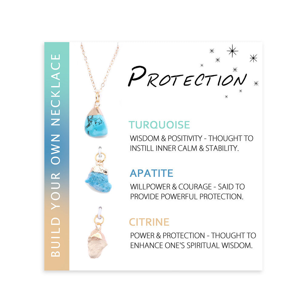 Natural Crystal Stone Irregular Agate Handmade Necklace Simple And Elegant