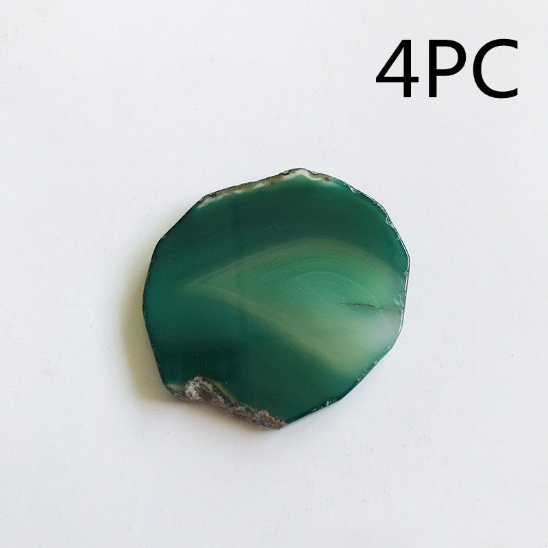 Agate Stone Mobile Phone Airbag Holder Lazy Stent Irregular Agate Stone Piece Holder