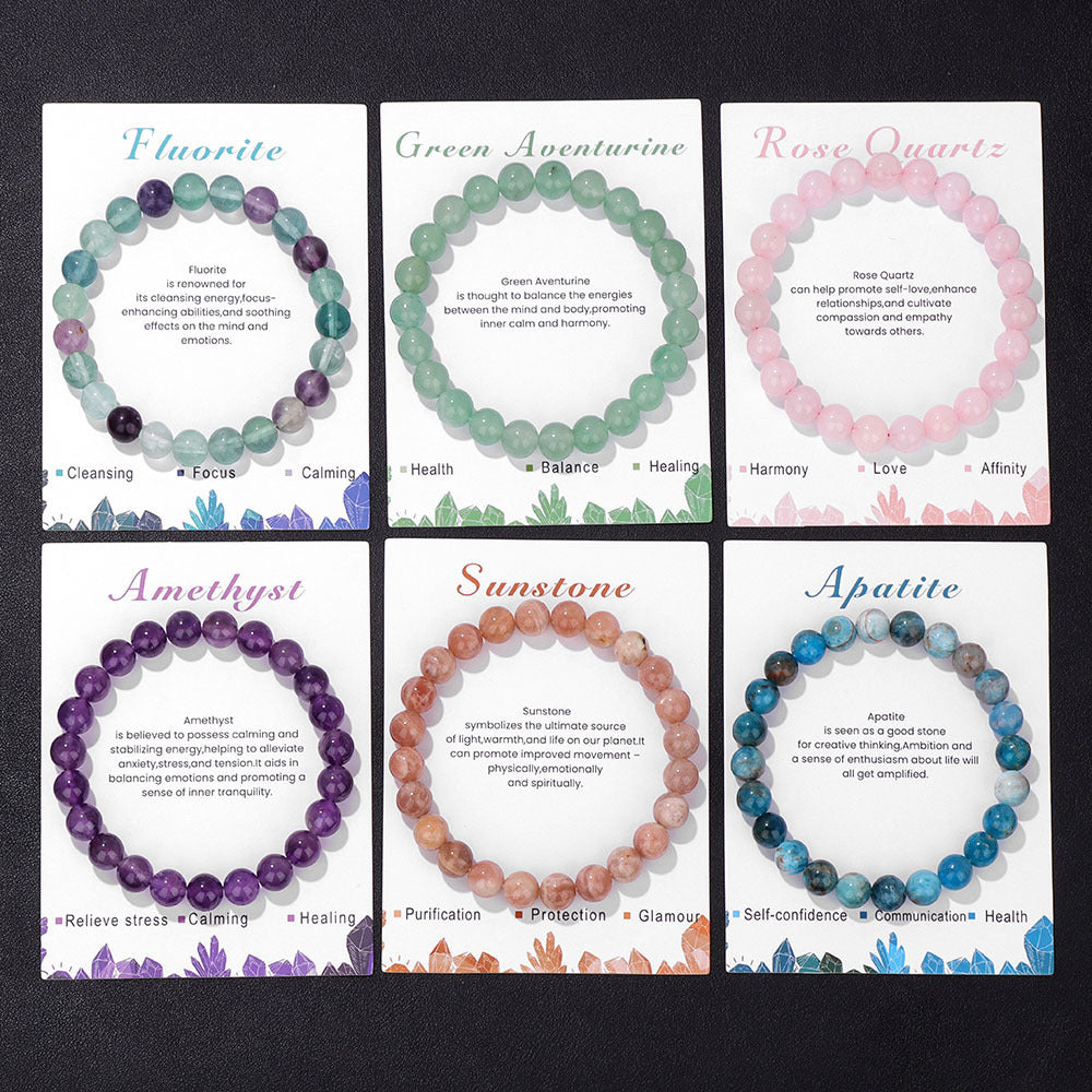 🌟 Natural Stone Handmade Bracelet Collection — Earth’s Energy, Artisan Craft, Intentional Design 🌟