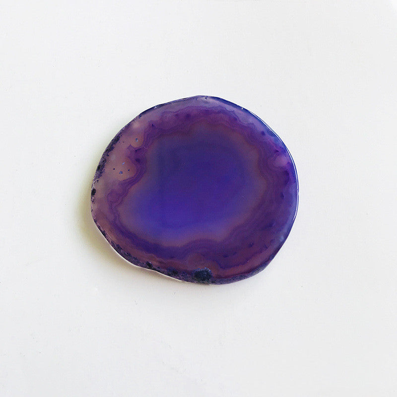 Agate Stone Mobile Phone Airbag Holder Lazy Stent Irregular Agate Stone Piece Holder