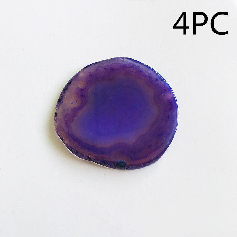 Agate Stone Mobile Phone Airbag Holder Lazy Stent Irregular Agate Stone Piece Holder